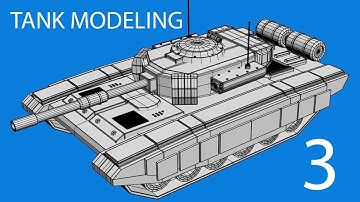 Tank 3d modeling part 3 / tank / tank 3d modeling / 3ds max / 3ds max tutorials / tank modeling