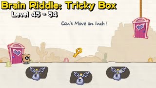 Brain Riddle: Tricky Boxy Gameplay Level 45 - 54