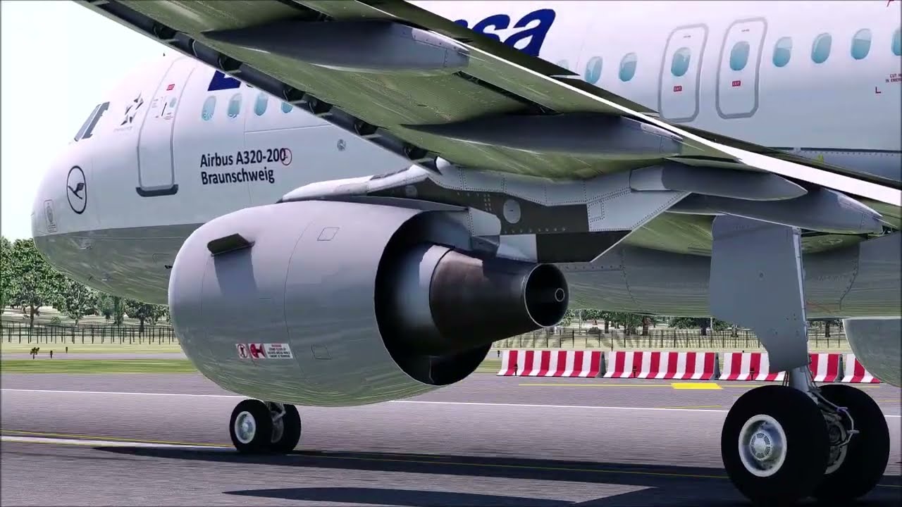 Airbus A320 inches away from crashing at Frankfurt airport
