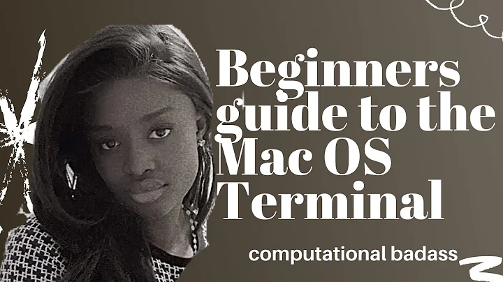 Absolute BEGINNER Guide to the Mac OS Terminal