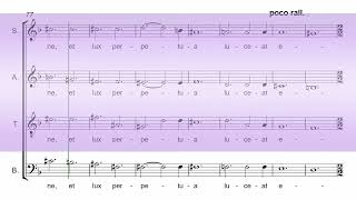 Fauré's Requiem Part 6   Libera Me   2nd Bass Chorus Rehearsal Aid