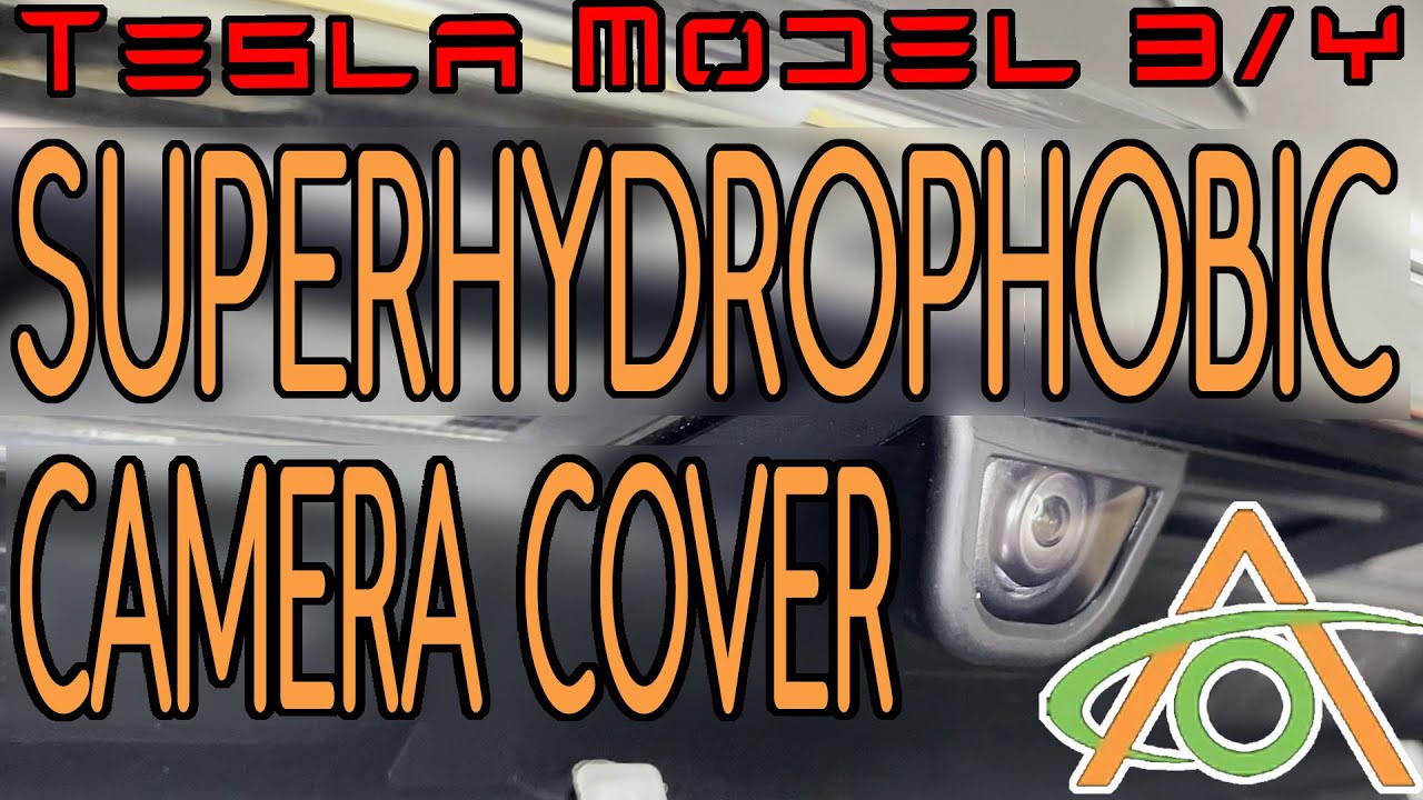 Top Zubehör - Hydrophobe Kamera-Abdeckung Tesla 3/Y