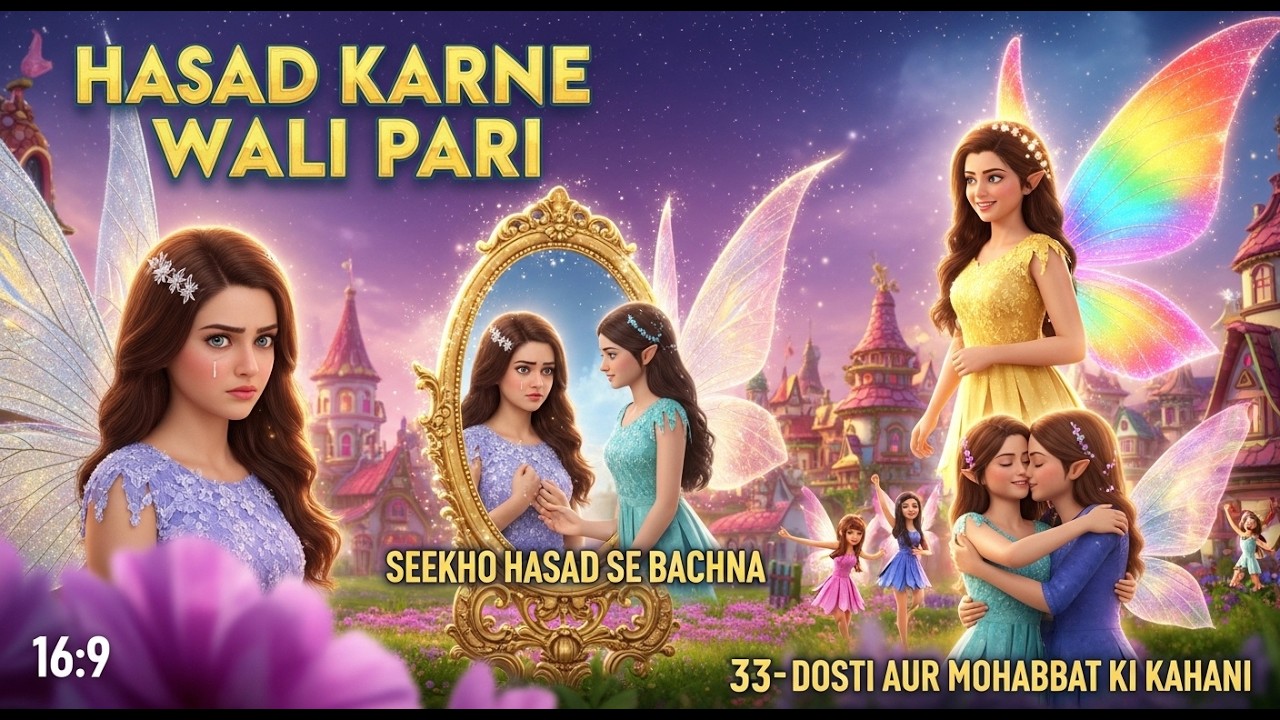 Hasad Karne Wali Pari | Fairy Story for Kids | Moral Story in Hindi