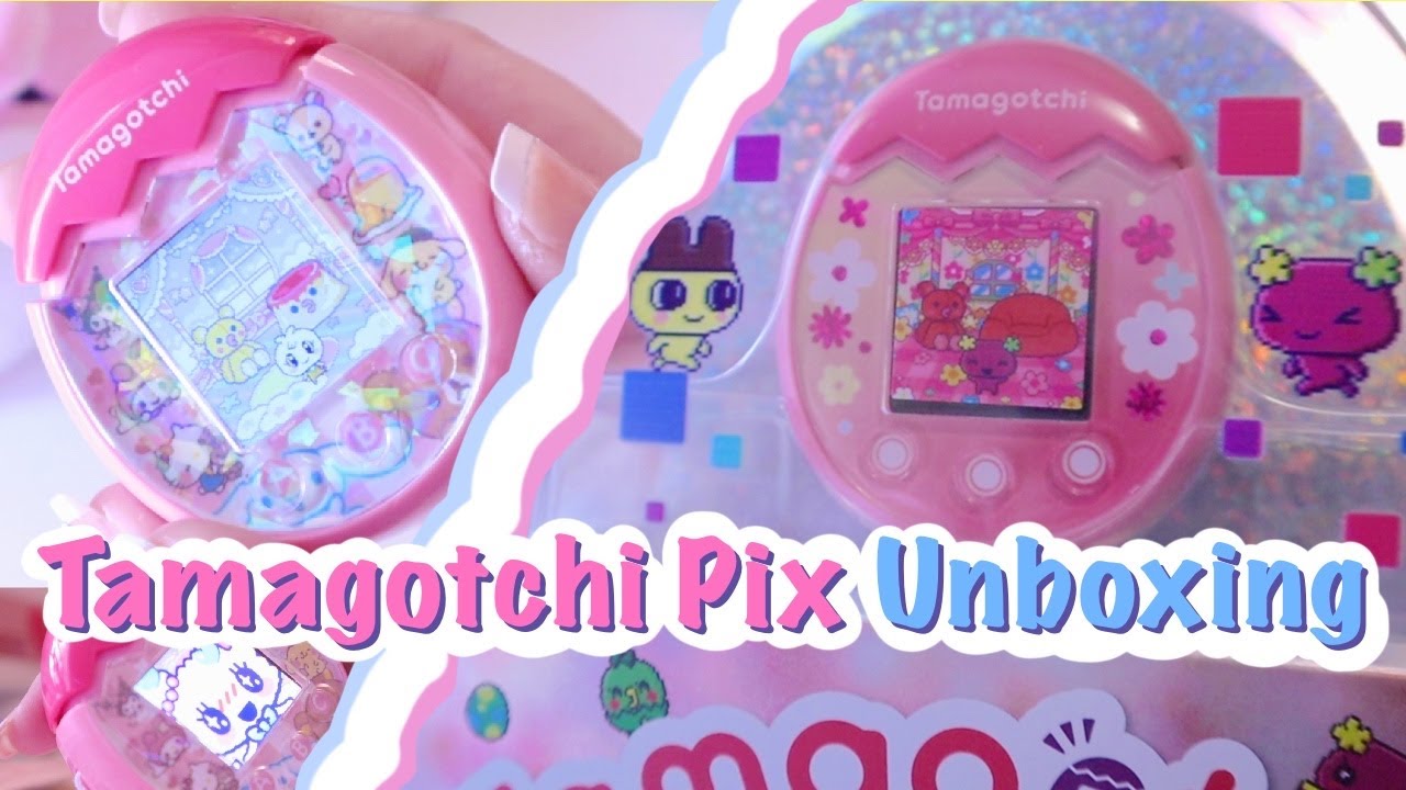 Tamagotchi Pix Unboxing  Gameplay + First Impressions 