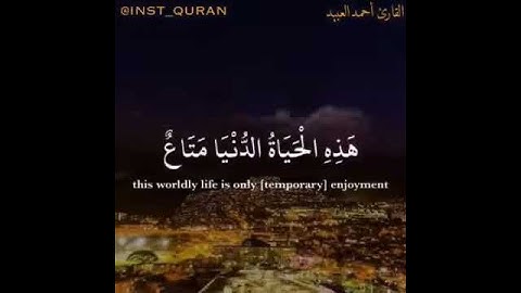 القارئ أحمد العبيد