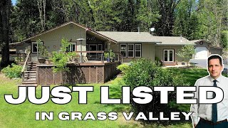 6 Acres all to yourself  FOR SALE in Grass Valley now!