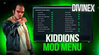 GTA 5 Mod Menu for PC | BEST Kiddions Cheat 🔥 Money Hack & Online Mods [UNDETECTED]