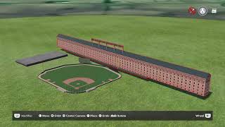 MLB The Show 24 Ballpark Creator Building Sesh