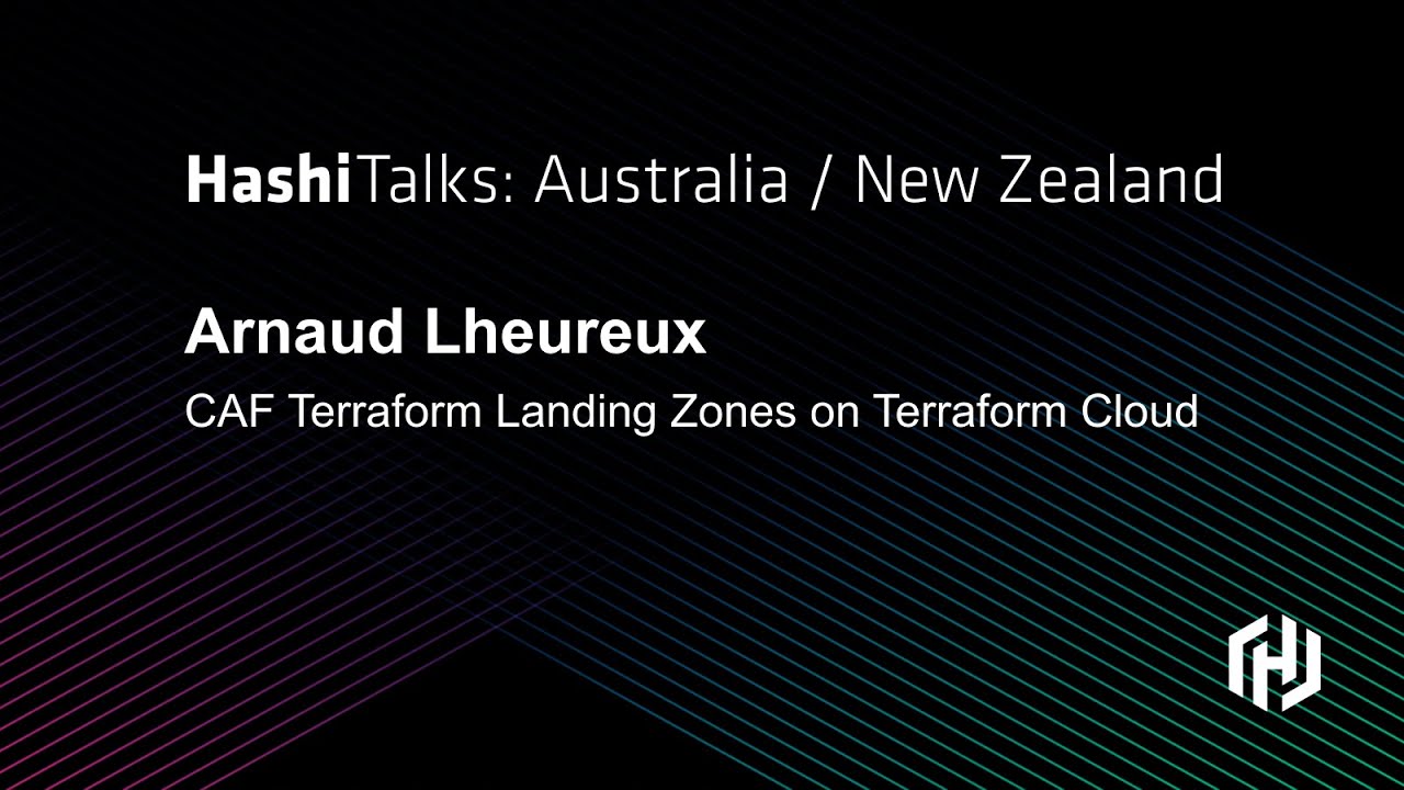 CAF Terraform Landing Zones on Terraform Cloud - YouTube