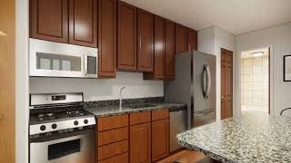 The Surf and Surfside Apartments Madison, WI - 2 Bedroom 3D Video Render