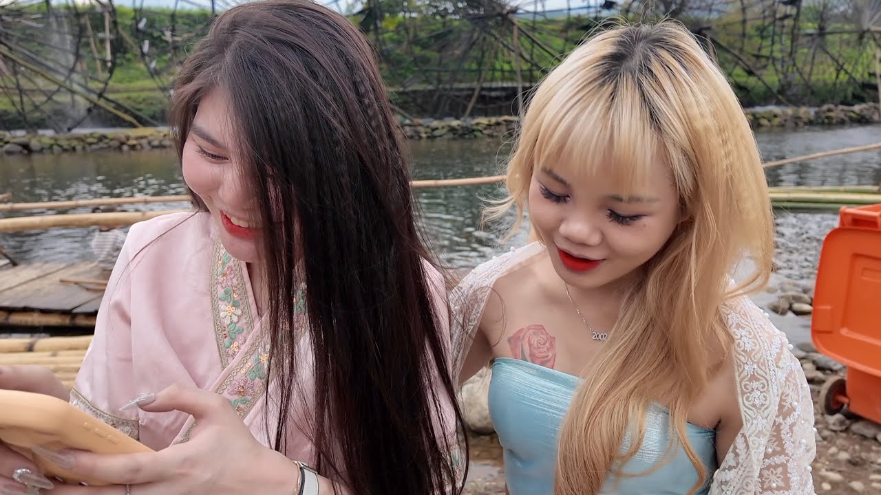 Hoa Mắt Ngắm Những Cô Gái Xinh Có Sở Thích Xăm Kín Hình Trên Người Ở Lễ Hội . Pheng Pheng Vlog