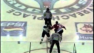 Ryan Cuthbert vs Kevin Young WHL Oct 12/01