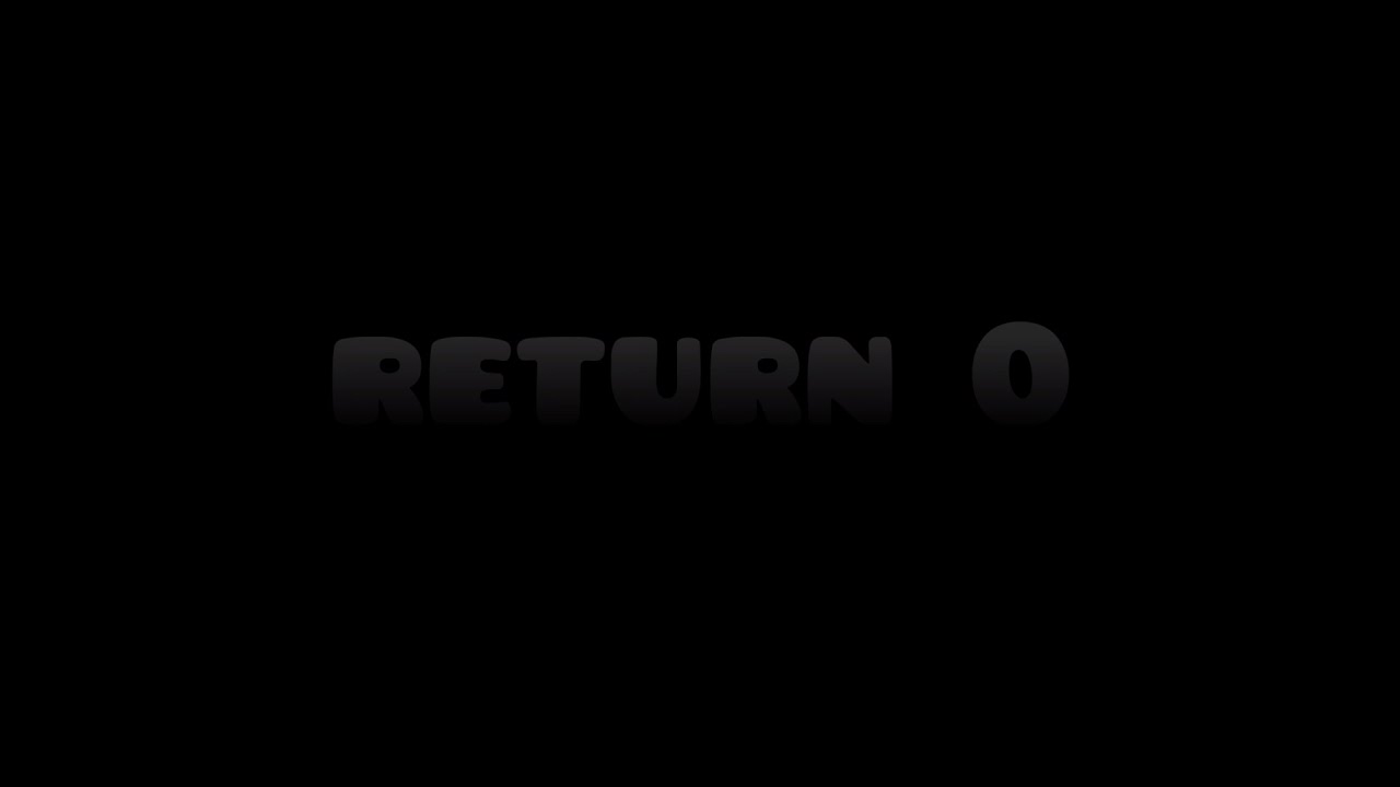 Return 0 Teaser FANMADE YouTube Return 0 teaser fanmade youtube