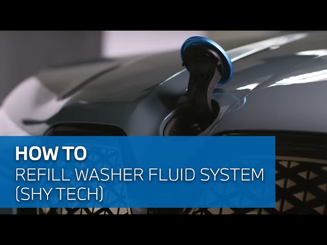 Shy Tech - Refill The Washer Fluid System