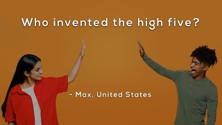 Who invented the high five?