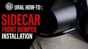 URAL How-To - Sidecar Front Bumper Installation