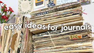 10 ways to fill your art journal (with examples!)