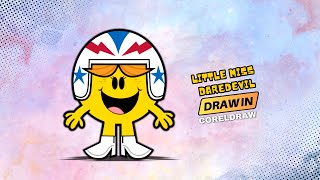 How to Draw Little Miss Daredevil The Mr Men Show