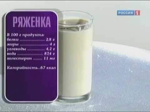 Продукт дня. Ряженка.