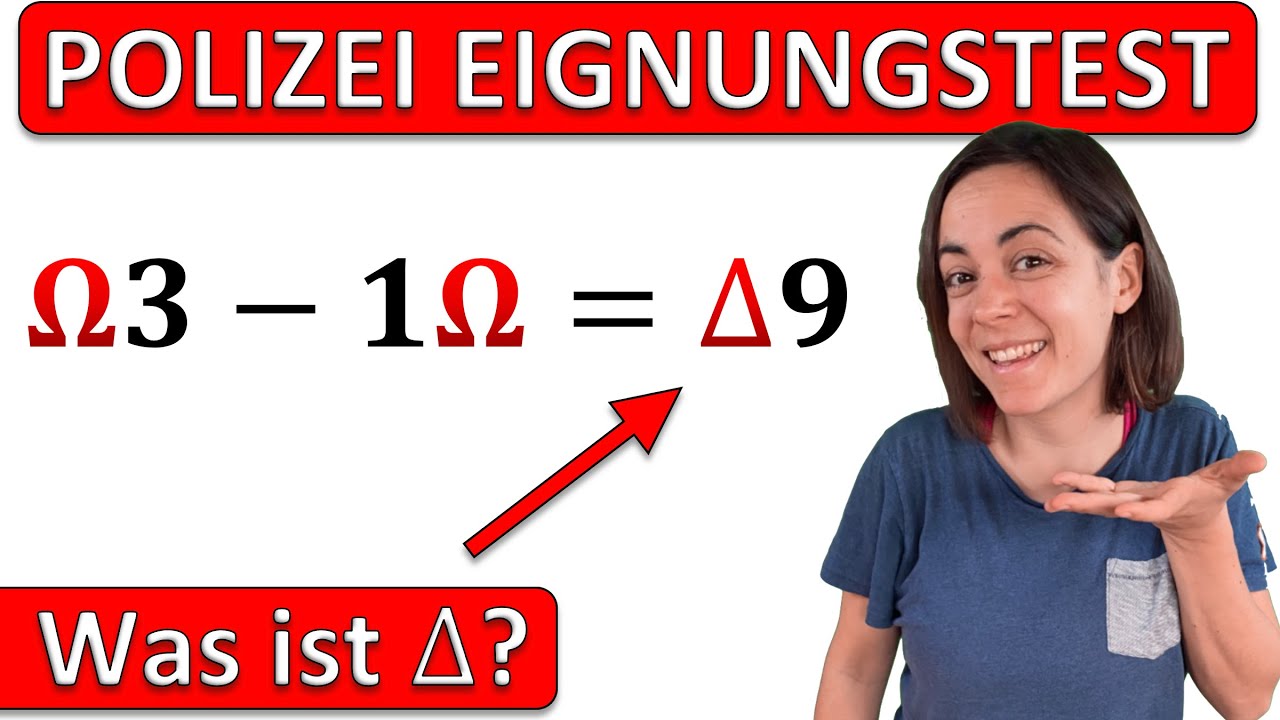 🇩🇪🇩🇪🇩🇪 Schaffst DU den Mathe EINSTELLUNGSTEST der POLIZEI? - YouTube