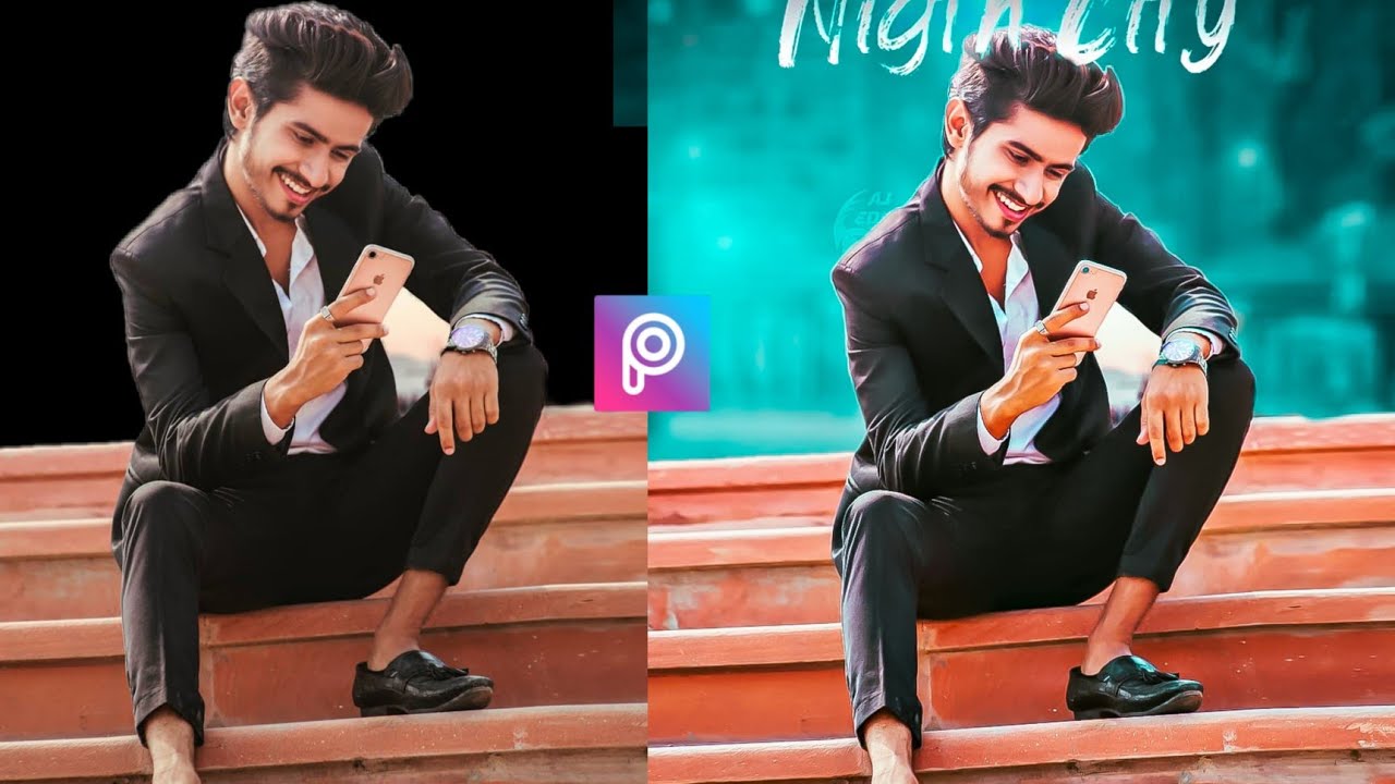 Ansh Pandit Photo Editing || How To Joint picture ❤️ Editing background in photoshop cc. || | 