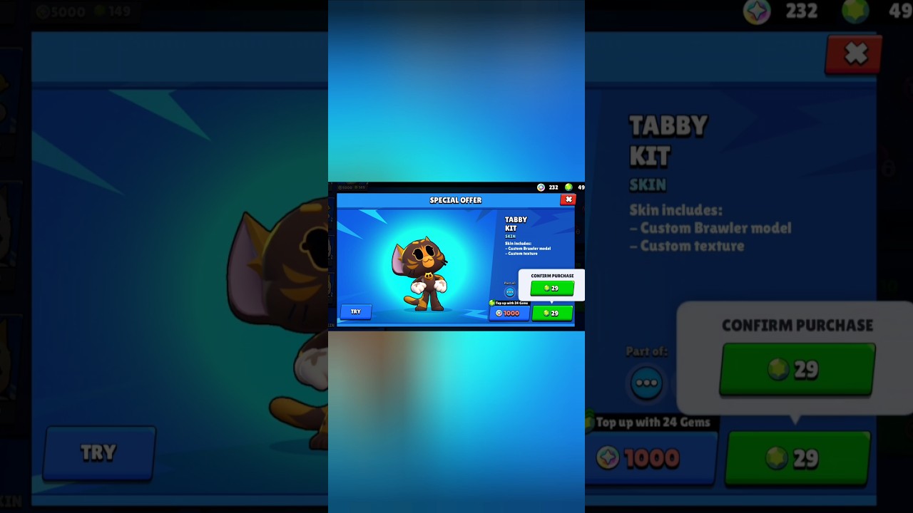 Brawl Stars (Скин для набора бойца) 