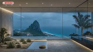 Deep Work Music | Relaxing Beach Atmosphere, Ocean Waves & Focus Sounds