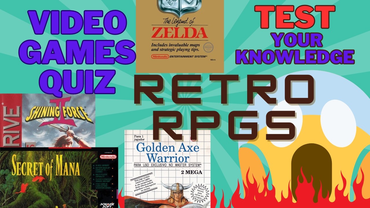 10 QUESTIONS EVERY RPG RETRO FAN SHOULD ANSWER! VIDEO GAMES QUIZ WORLD ...