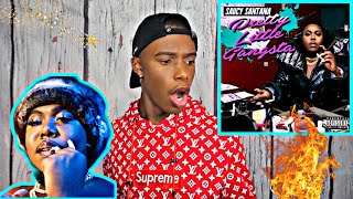 SAUCY SANTANA - BACK IT UP FT LIGHTSKINKEISHA (REACTION) !!!!!!