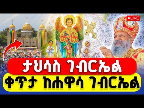 LIVE ቀጥታ ከሐዋሳ ገብርኤል ዛሬ የዓመት ነው ተአምር ነው ተጀመረ 