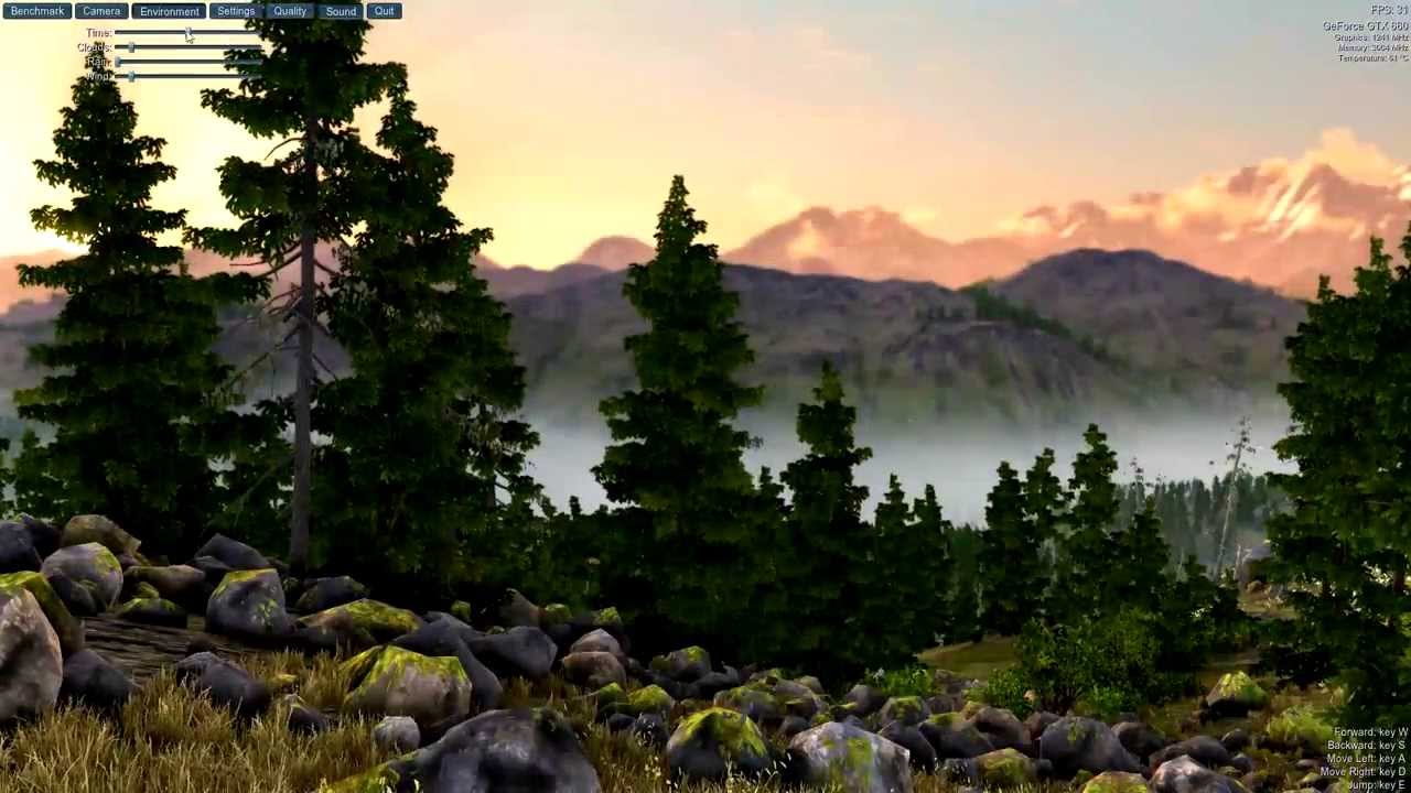 Let´s Test - Unigine Valley Benchmark 1.0 Ultra settings [HD] (German ...