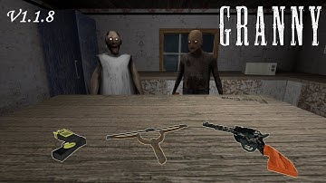 Every NEW Weapon Added In Granny Recaptured v1.1.8 UPDATE