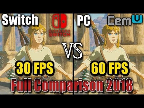 Zelda Breath of the Wild: Cemu 4k vs Switch : r/pcmasterrace