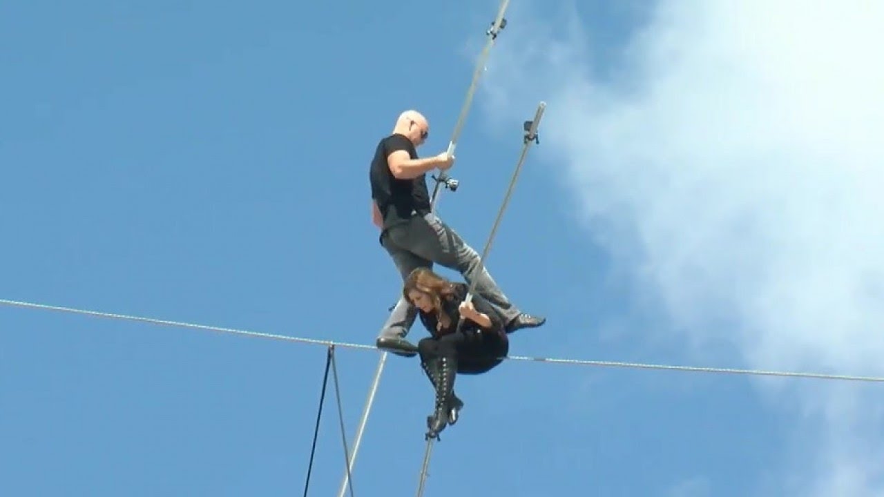 Delilah Wallenda to take final highwire walk with son Nik in Tampa YouTube