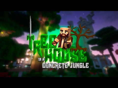 Видео: Опять потерялись в лесу? - Treehouse: In a Concrete Jungle на сервере. Стрим #01