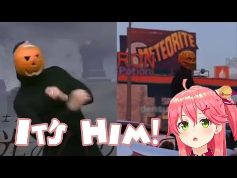Miko Found the Dancing Pumpkin Man in GTA [Hololive]