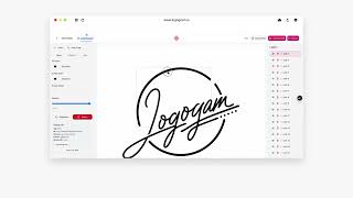 Logogram.io - The professional & unique Logo Monogram Generator screenshot 5