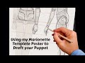 Using My Marionette Template to Pattern Your Puppet!
