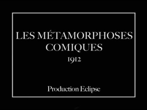 Комічні метаморфози / Les métamorphoses comiques (Emile Cohl, 1912)