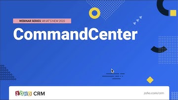 CommandCenter: Build and automate your end-to-end customer journey in Zoho CRM