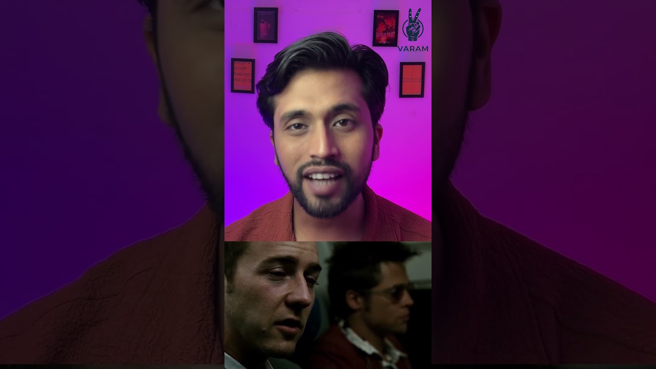 “FIGHT CLUB Explained in Hindi | Edward Norton vs Brad Pitt Acting Breakdown 🎭”