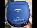 Panasonic Portable cd player SL-S113 vintage audio