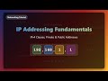 IP Addressing Fundamentals: IPv4, Classes, Private & Public IPs Explained!