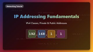 IP Addressing Fundamentals: IPv4, Classes, Private & Public IPs Explained!