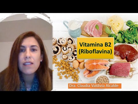 Vídeo: Vitamina B2: En Alimentos, Deficiencia, Propiedades Biológicas