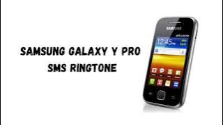 Samsung Galaxy Y Pro SMS Ringtone