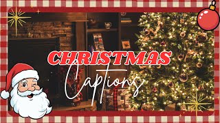40+ Short Christmas Captions for Instagram 🎄 + Tips to Host a *perfect* CHRISTMAS PARTY 🎉