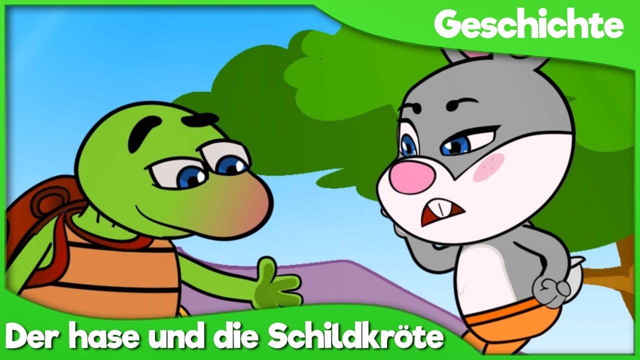 Der Hase Und Die Schildkrote Gute Nacht Geschichte Marchen Fur Kinder Deutsch Youtube