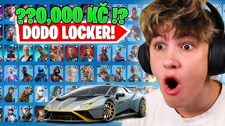 HODNOTÍM FORTNITE LOCKERY YOUTUBERŮ! #3 - @RealDodo