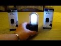 Outwell ACRUX LED Lantern (Same as DELUX) - Free Standing Lamp or Hanging Light for Camping